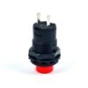 SW-PB-DS428-RL202-800x800-1.jpg Round Panel Mount Latch Push Button (Red)